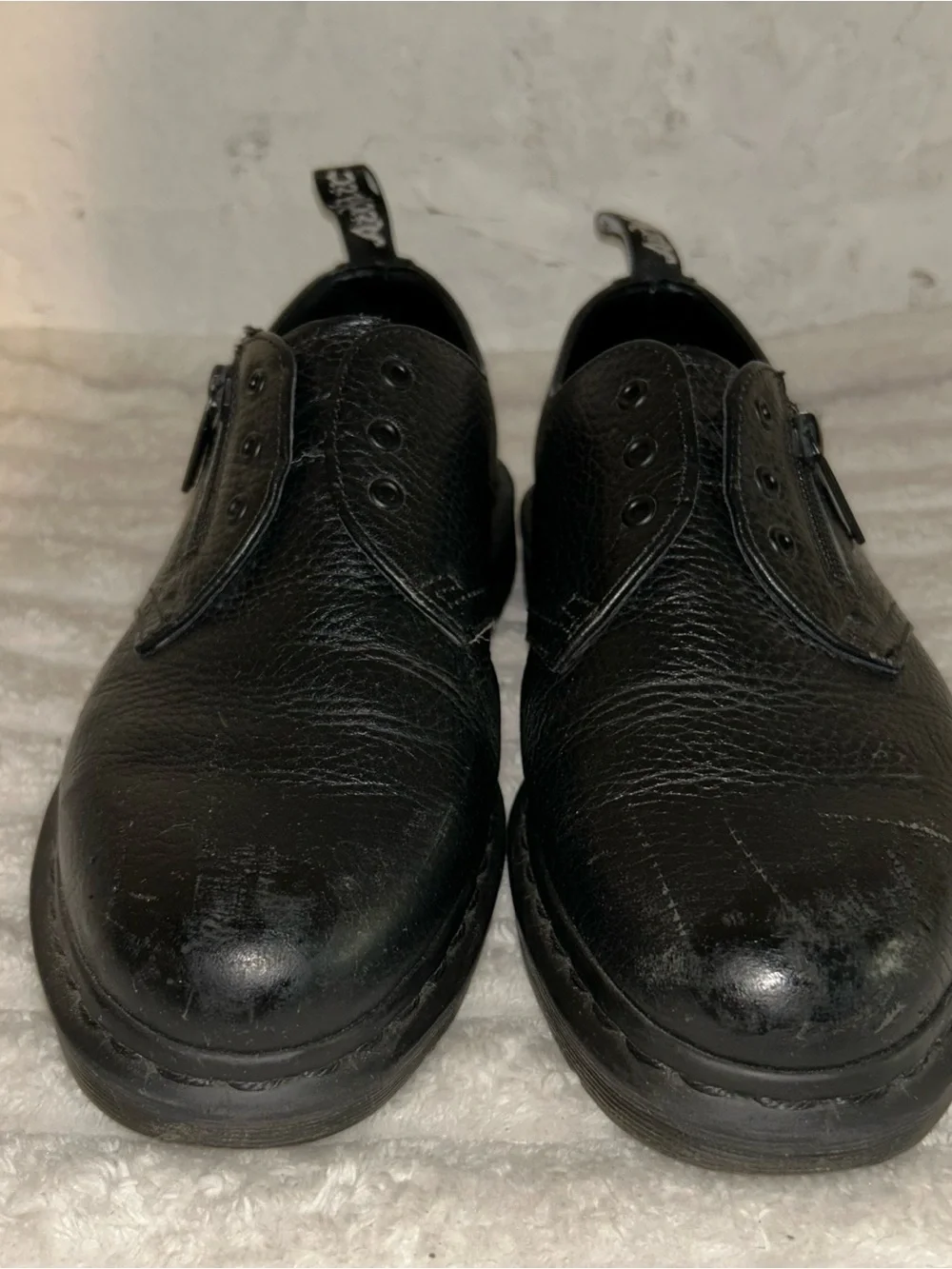 Dr. Martens black leather
